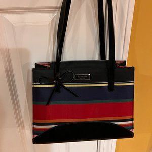 Kate Spade Multicolored Striped Bag
